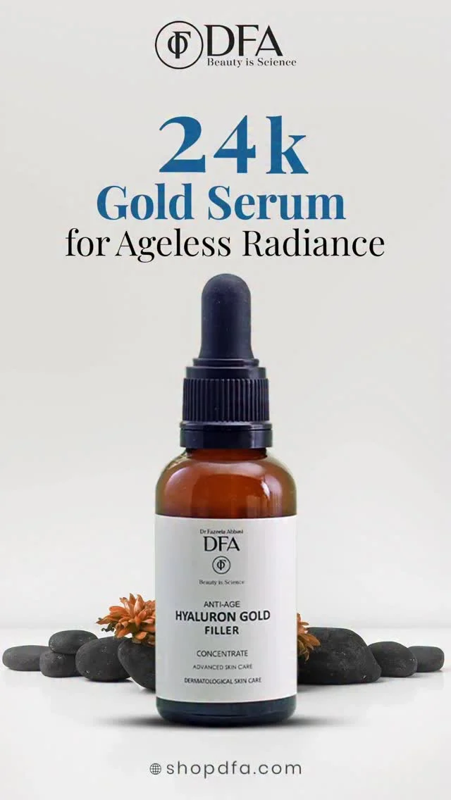 Unlock the secret to timeless skin ✨
Infused with 24k Gold — DFA Hyaluron Gold Filler is your glow-up in a bottle!

TO BUY DFA PRODUCT VISIT
www.shopdfa.com

(ageless skin, gold serum, skincare treatment, skincare)
#AgelessRadiance #GoldSerumGlow #DFAbyDrFazeela #SkinLuxury #GlowWithGold