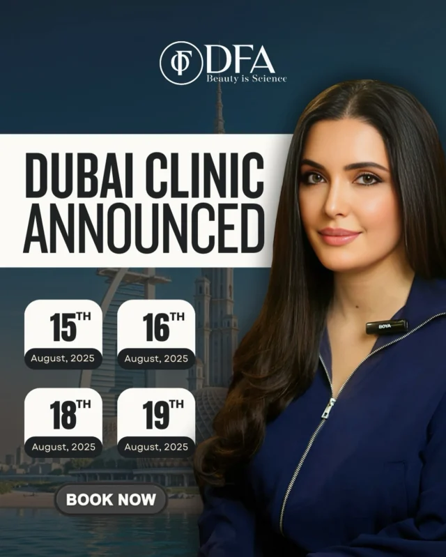 DUBAI CLINIC DATES.

15th, 16th, 18th & 19th August (2025)

@euromedclinic 

Don’t mix up the dates and snag your slot today.

Book your appointment at DFA now. 
Call
📞+92518733552
📞+92518733553
Or log on to
🌐 www.drfazeela.com
📍House 2, Street44, F8/1, Islamabad
Dubai
📍Villa 611, Jumeirah Beach Road, – Dubai – United Arab Emirates
📞 Landline: 00971 4 39 45 422
Whatsapp: +971 56 821 4111
info@drfazeela.com

| Dr Fazeela Abbasi, DFA, beauty is science, Dubai, laser hair removal, instadaily, skincare, best dermatologist in Pakistan|

#DrFazeelaAbbasi #dermatologist #celebrity #dubai #clinic #skincare #viralvideos